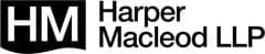 Harper Macleod LLP logo featuring bold ‘HM’ initials in a stylized black square, with the full firm name in black text beside it