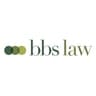Logo of bbs law featuring three green circles to the left of the text 'bbs law' in a classic serif font.