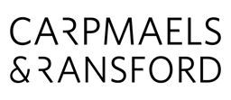 Carpmaels & Ransford LLP law firm logo showing the firm’s name in a modern, minimalist typeface.