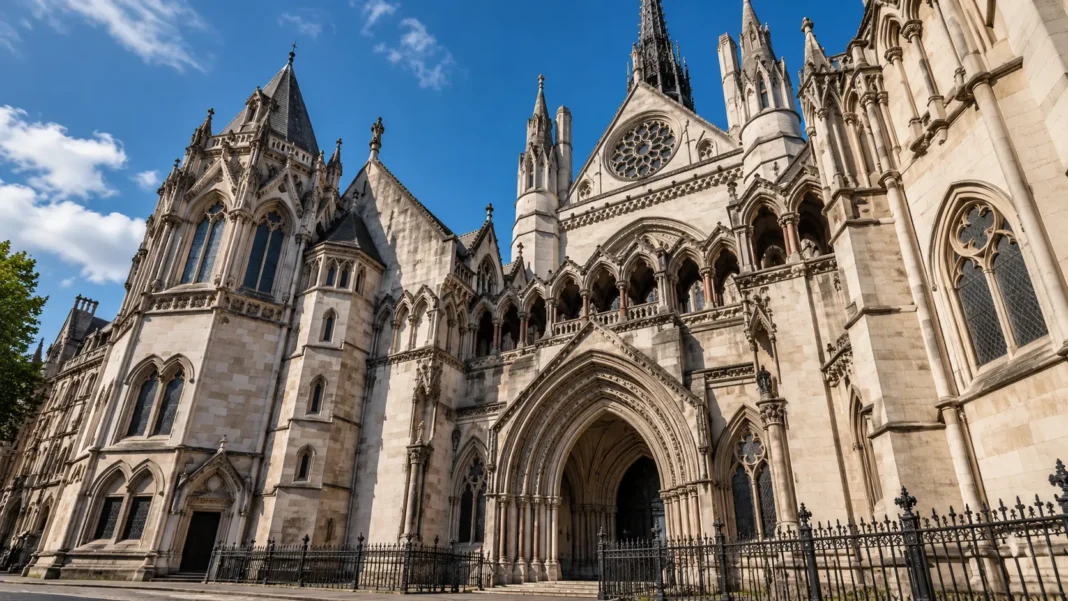 Royal Courts of Justice in London, representing the High Court’s decision on a corporate restructuring scheme.